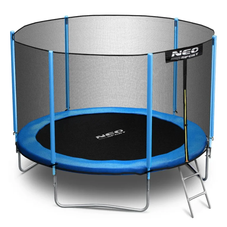 Vrtni Trampolin Neo Sport 183 Cm, 6 Ft, Vanjska Mreža I Ljestve 2