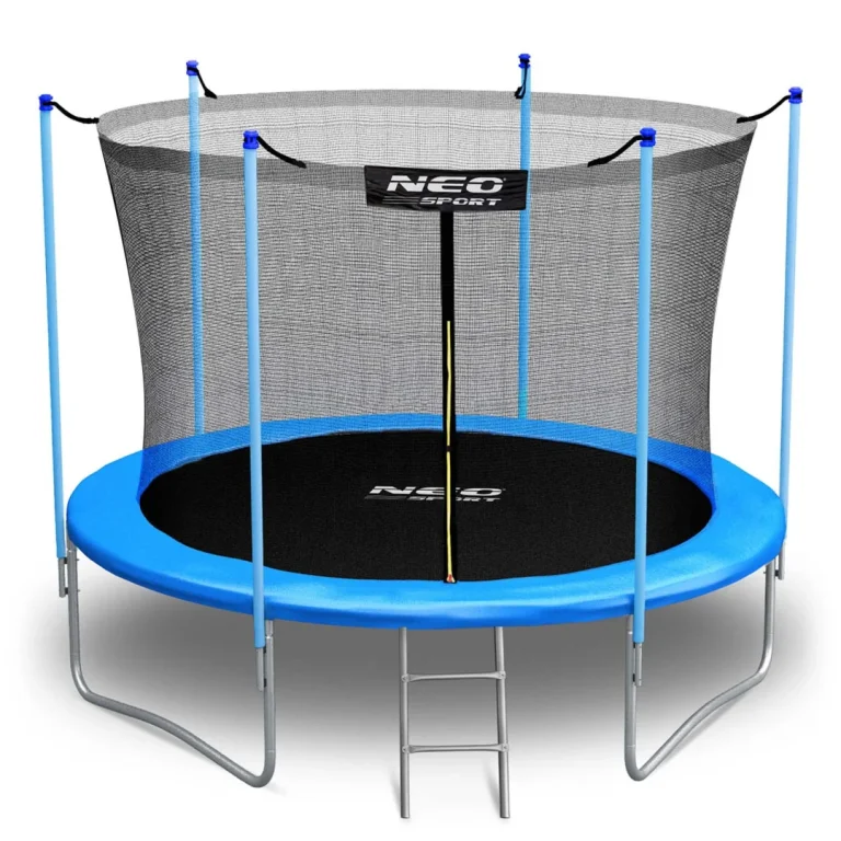 Vrtni Trampolin Neo Sport 252 Cm, 8 Ft, Unutarnja Mreža I Ljestve 1