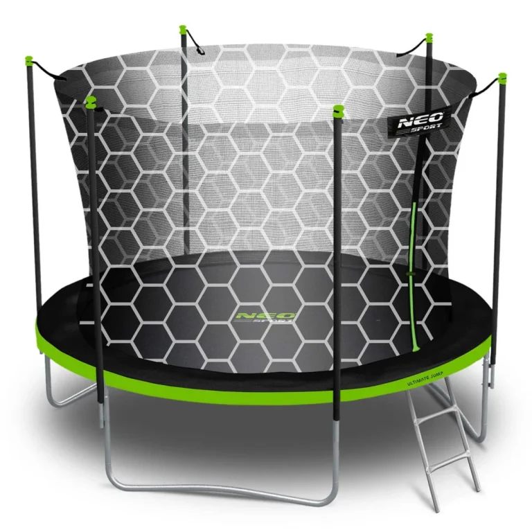 Vrtni Trampolin Neo Sport Ns 06w231 183 Cm, 6 Ft, Unutarnja Mreža I Ljestve 4