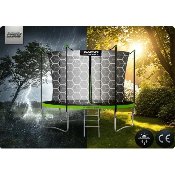 Vrtni Trampolin Neo Sport Ns 06w231 183 Cm, 6 Ft, Unutarnja Mreža I Ljestve 9
