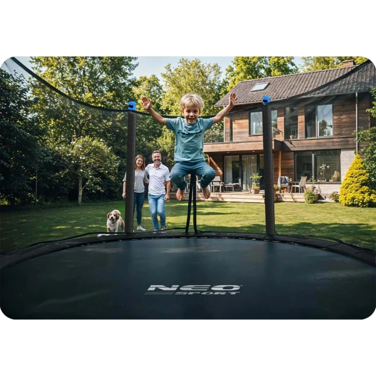 Vrtni Trampolin Neo Sport Ns 06w241 183 Cm, 6 Ft, Unutarnja Mreža I Ljestve 13