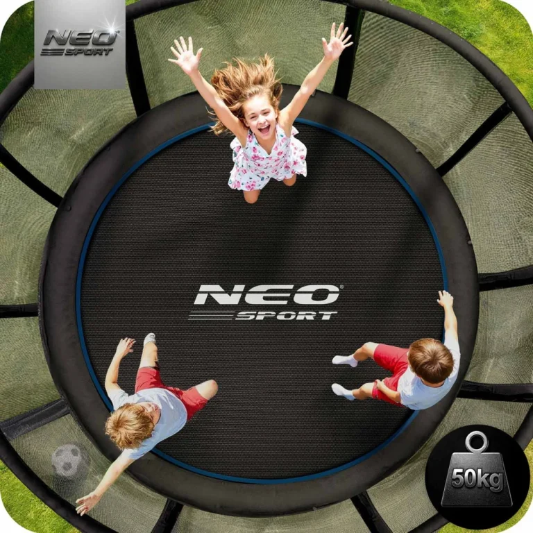 Vrtni Trampolin Neo Sport Ns 06z221 183 Cm, 6 Ft, Vanjska Mreža I Ljestve 5