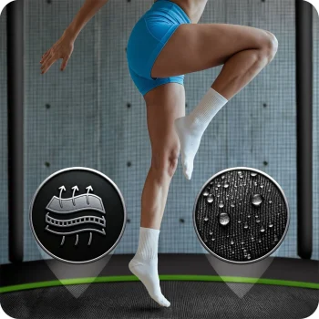 Vrtni Trampolin Neo Sport Ns 06z231 183 Cm, 6 Ft, Vanjska Mreža I Ljestve 4