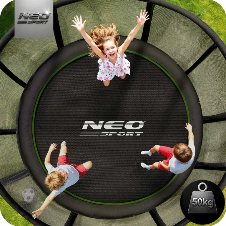 Vrtni Trampolin Neo Sport Ns 06z231 183 Cm, 6 Ft, Vanjska Mreža I Ljestve 5