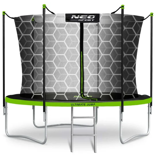Vrtni Trampolin Neo Sport Ns 08w231 252 Cm, 8 Ft, Unutarnja Mreža I Ljestve 1