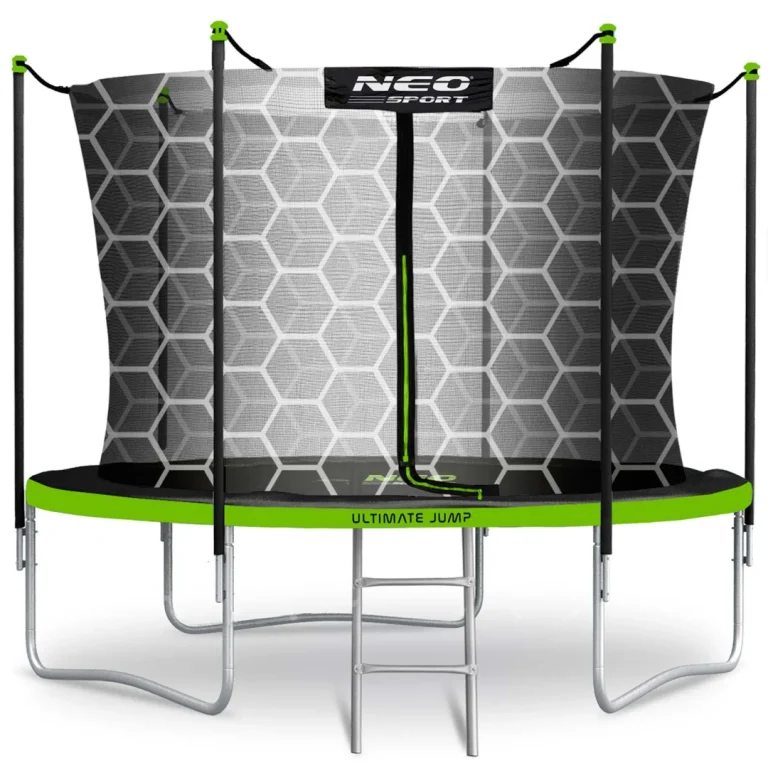 Vrtni Trampolin Neo Sport Ns 08w231 252 Cm, 8 Ft, Unutarnja Mreža I Ljestve 1