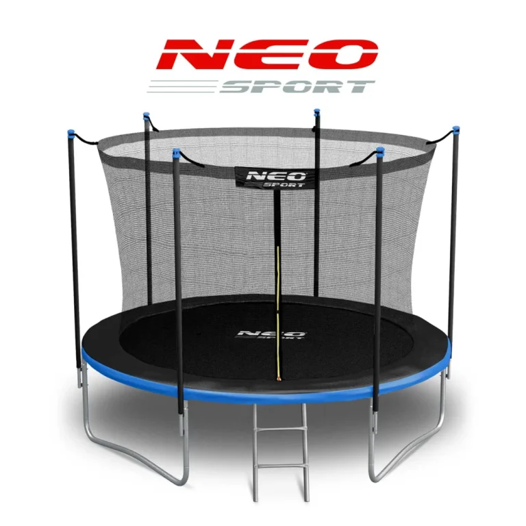 Vrtni Trampolin Neo Sport Ns 08w241 252 Cm, 8 Ft, Unutarnja Mreža I Ljestve 11