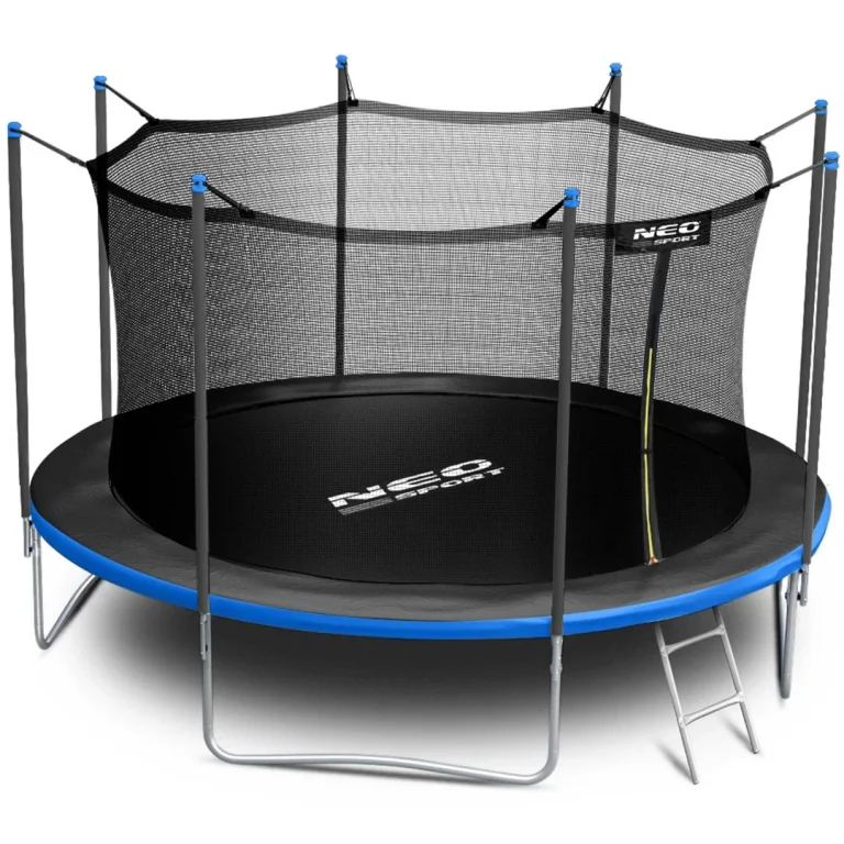 Vrtni Trampolin Neo Sport, Ø 465 Cm (15 Ft), Unutarnja Mreža I Ljestve 12