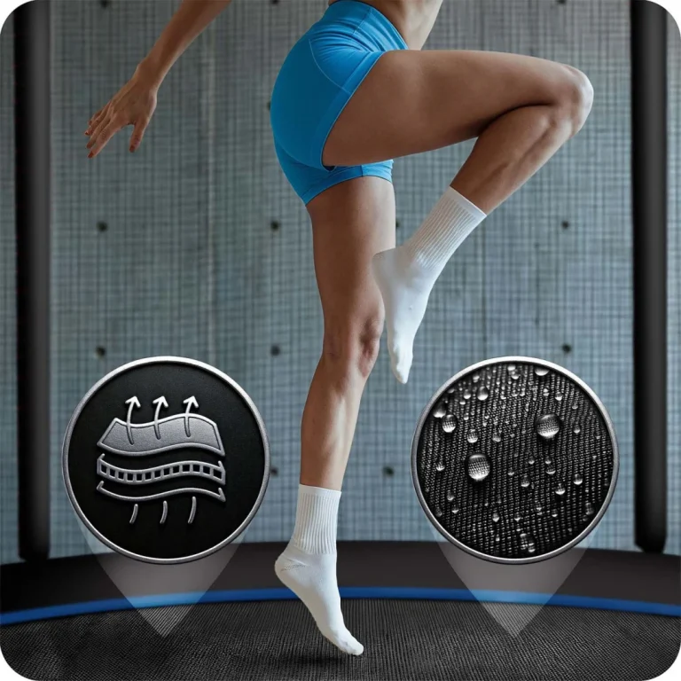 Vrtni Trampolin Neo Sport S Vanjskom Mrežom I Ljestvama, Ø 404 Cm (13 Stopa), Siva 14