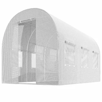 Vrtni Tunel 2 X 3 M (6 M2) Bijeli Plonos 3