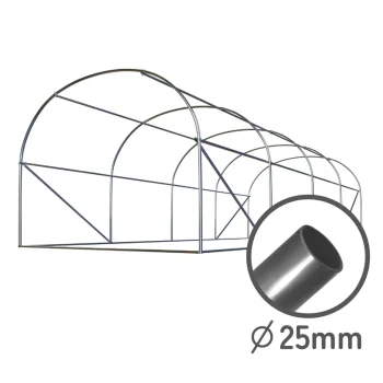 Vrtni Tunel 2 X 4,5 M (9 M2) Bijeli Plonos 10
