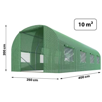 Vrtni Tunel 2,5 X 4 M (10 M2) Plonos, Siva 4