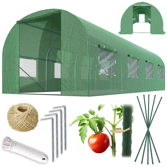 Vrtni Tunel 2,5 X 4 M (10 M2) Plonos, Zelena 1