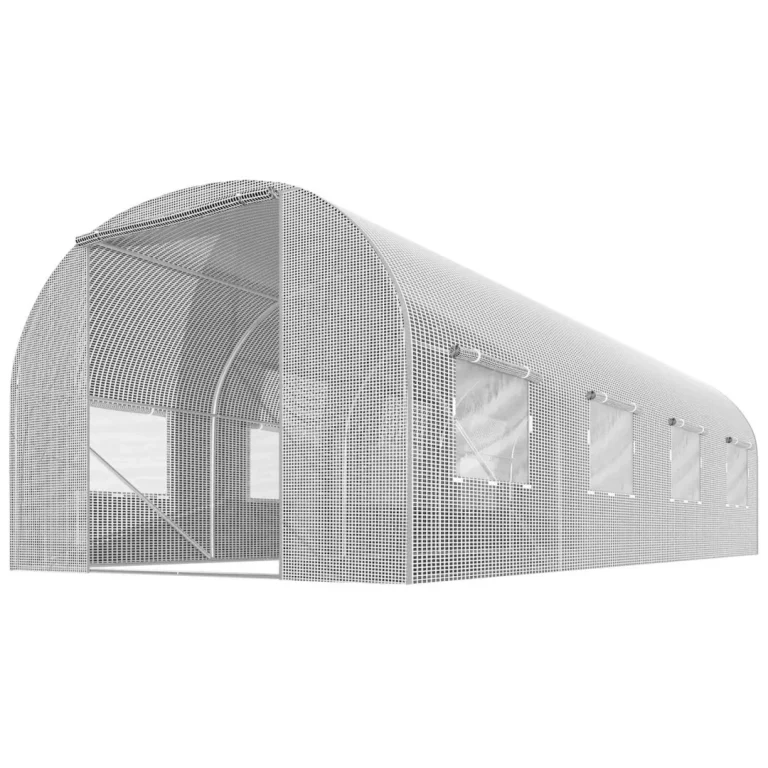 Vrtni Tunel 2,5 X 4 M (10 M2) Bijeli Plonos 2