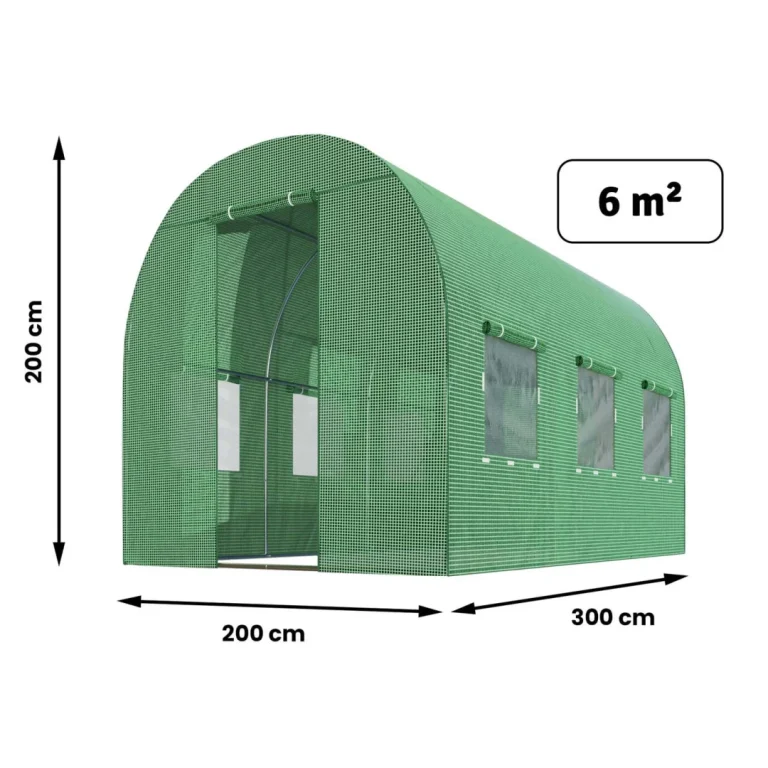 Vrtni Tunel 2x3m 6m2 Plonos 3