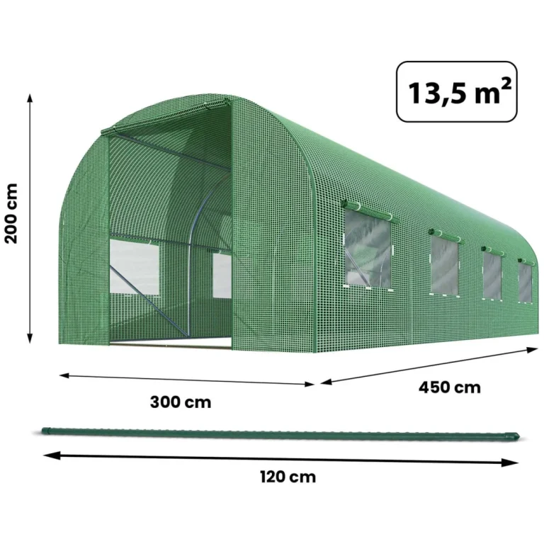 Vrtni Tunel 3 X 4,5 M (13,5 M2) Plonos 4