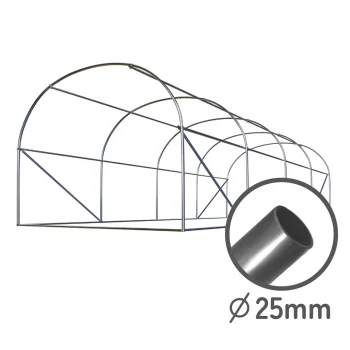 Vrtni Tunel 3 X 6 M (18 M2) Plonos, Zelena, Var. 4976 B 3