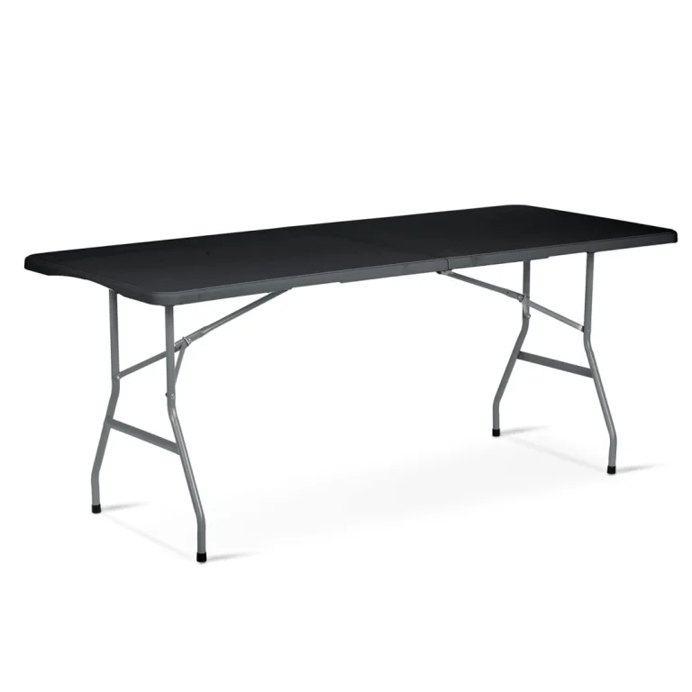 Vrtni Ugostiteljski Set Plonos, Stol + 2 Klupe, 180 Cm, Crni 2
