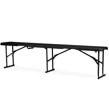 Vrtni Ugostiteljski Set Plonos, Stol + 2 Klupe, 180 Cm, Crni 7