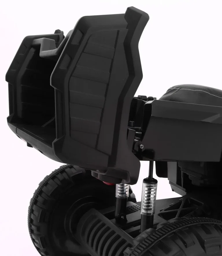 Xl Atv Quad Na Baterije Za Djecu Crno Zeleni + 4x4 Pogon + Nosač Za Prtljagu + Spori Start + Eva Quad Na Akumulator 9