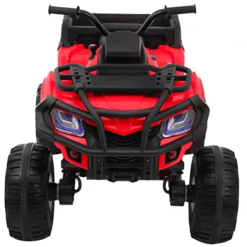 Xl Atv Quad Na Baterije Za Djecu Crveni + 4x4 Pogon + Nosač Za Prtljagu + Spori Start + Eva, Crvena Quad Na Akumulator 3