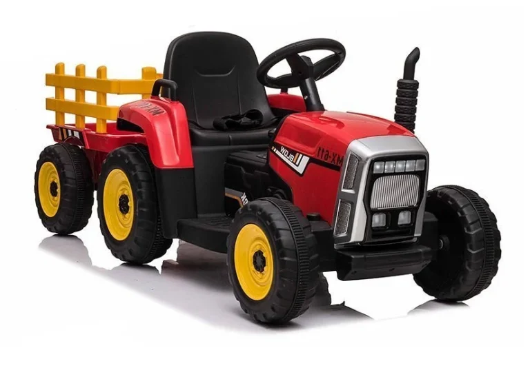 Xmx611 Električni Traktor Za Vožnju, Crveni 1