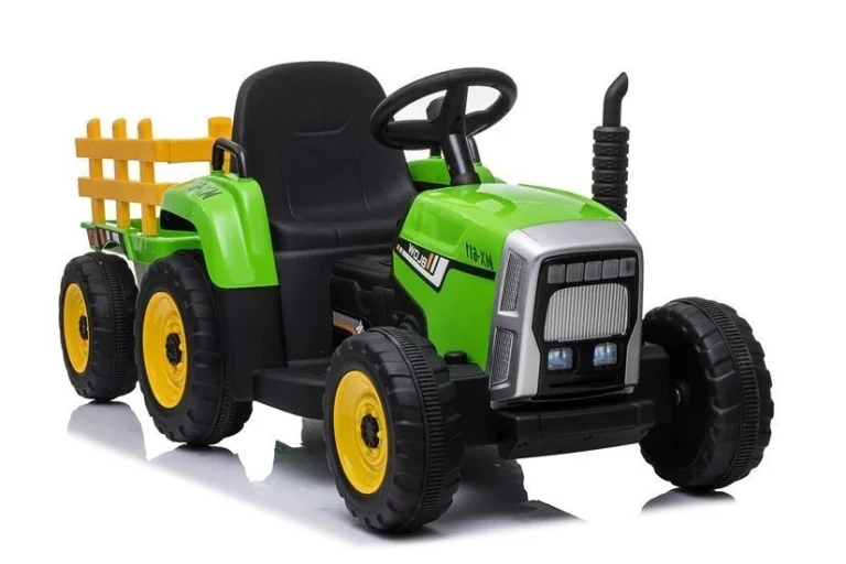 Xmx611 Električni Traktor Za Vožnju, Zeleni 1