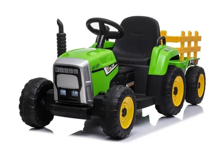 Xmx611 Električni Traktor Za Vožnju, Zeleni 2