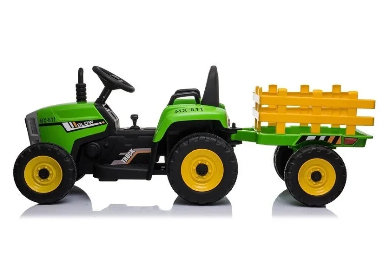Xmx611 Električni Traktor Za Vožnju, Zeleni 4