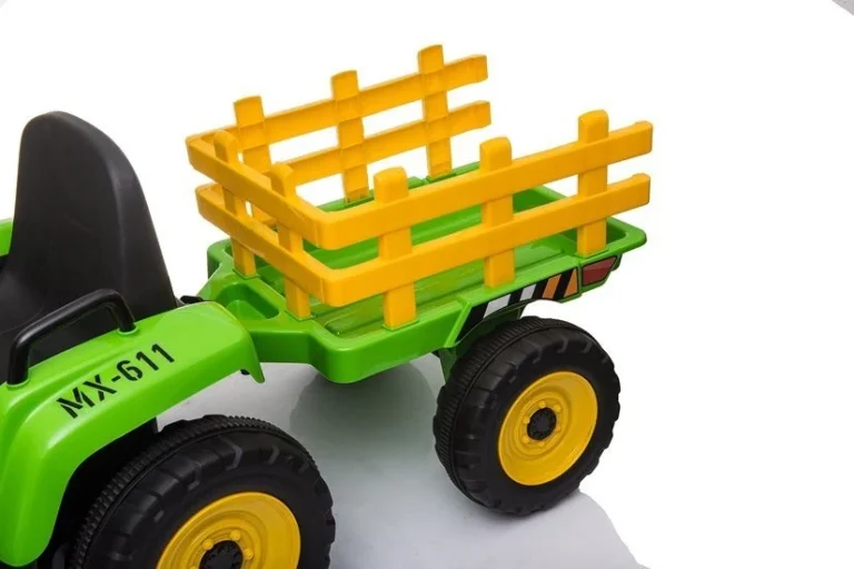 Xmx611 Električni Traktor Za Vožnju, Zeleni 6