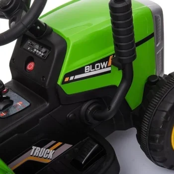 Xmx611 Električni Traktor Za Vožnju, Zeleni 7