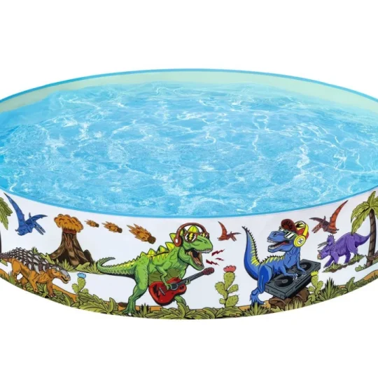 Zabavni Dinosaurski Prošireni Bazen Za Djecu 2+ Bestway 183x38cm 1