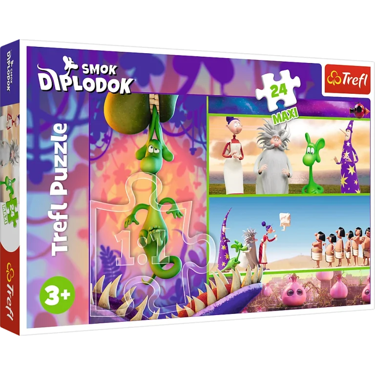 Zagonetka 24 Maxi Znatiželjni Diplodok Zmaj Ljudski Film Diplodok Zmaj 14376 1