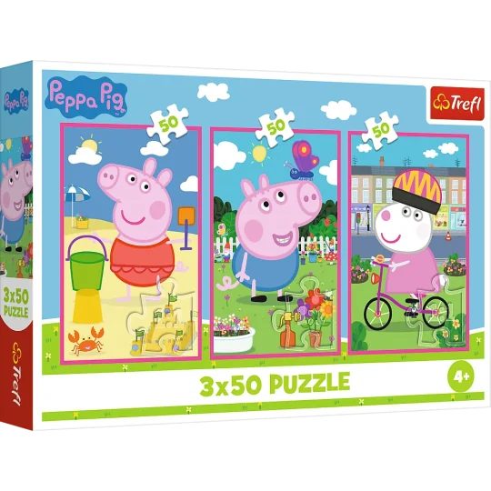 Zagonetka 3x50 Moć Prijateljstva / Peppa Pigmix 70% 34877 1
