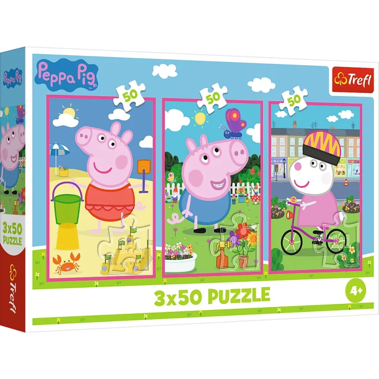 Zagonetka 3x50 Moć Prijateljstva / Peppa Pigmix 70% 34877 1