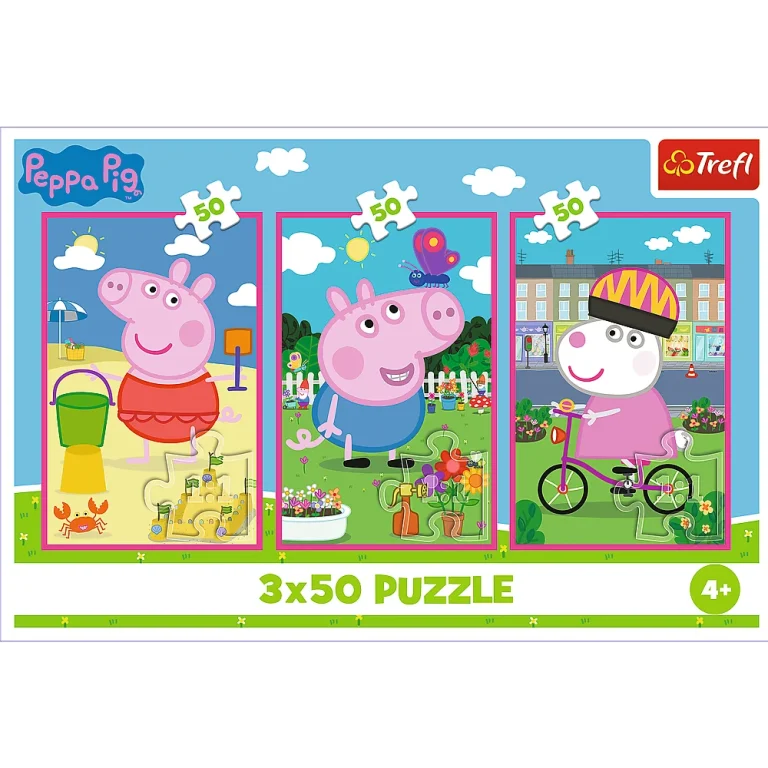Zagonetka 3x50 Moć Prijateljstva / Peppa Pigmix 70% 34877 5