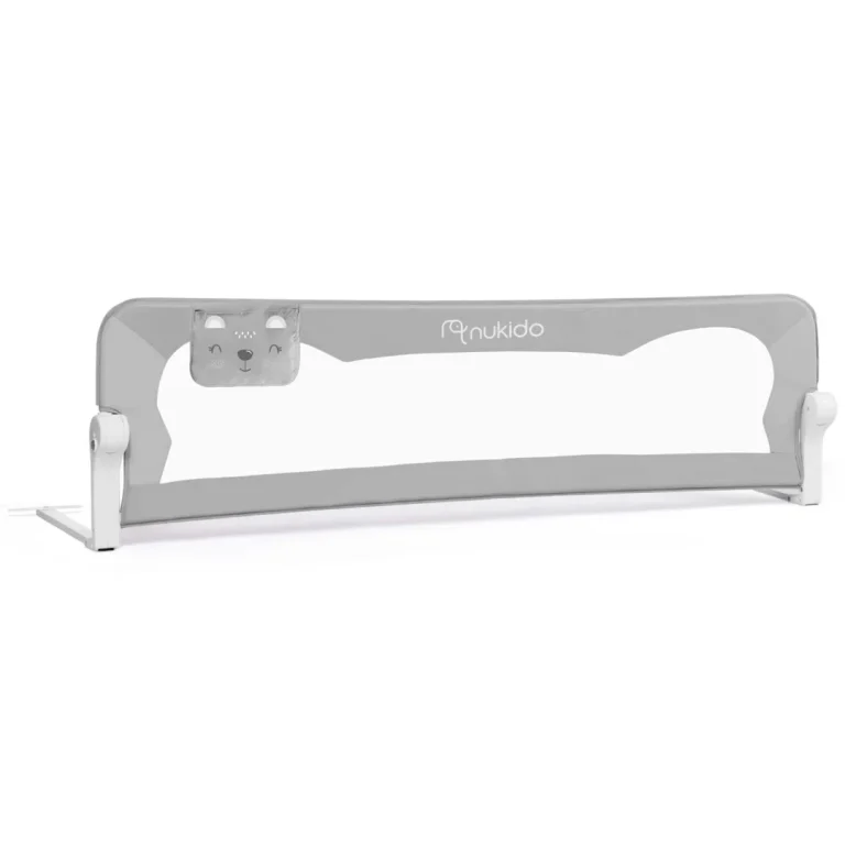 Zaštitna Ograda Za Krevet 150 X 42 X 35 Cm Nukido Siva 2
