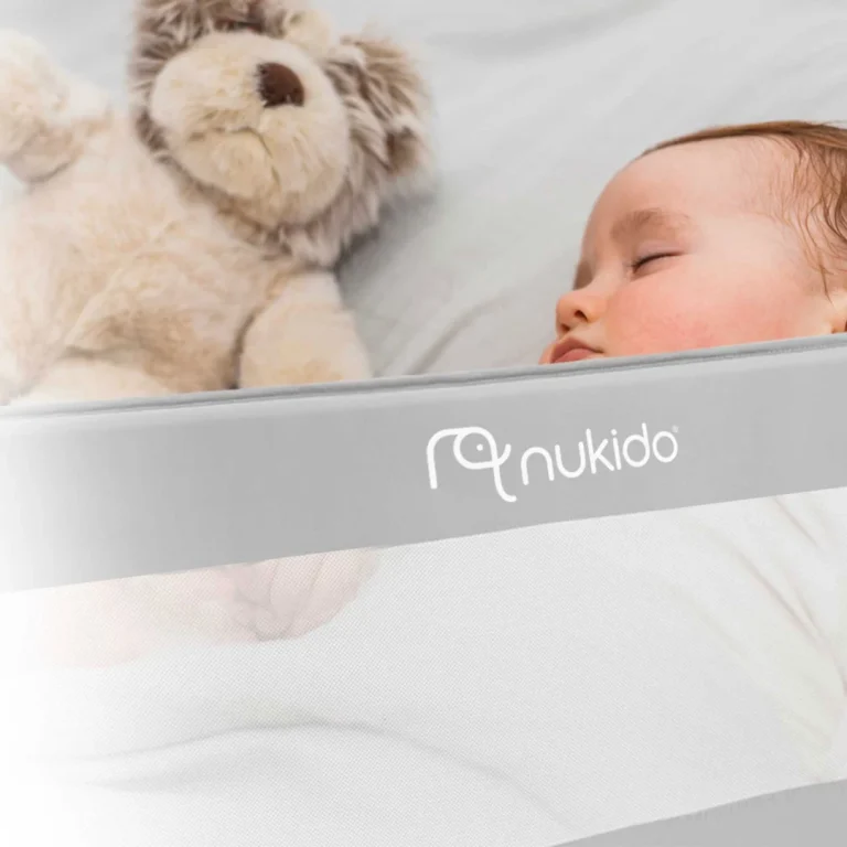 Zaštitna Ograda Za Krevet 150 X 66 X 35 Cm Nukido Siva 9
