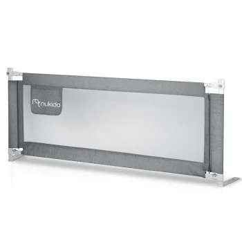 Zaštitna Ograda Za Krevet, Sigurnosna Vrata, Brava, 200 Cm, Nukido Nk 227, Siva 2