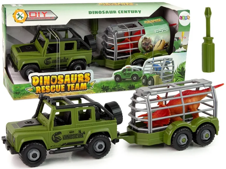 Zeleni Diy Transporter Dinosaura 1