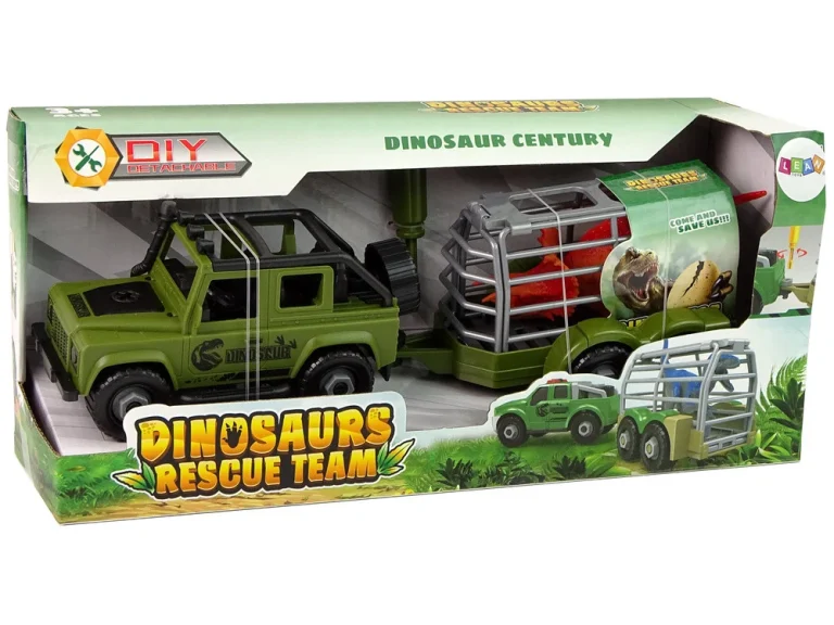 Zeleni Diy Transporter Dinosaura 7