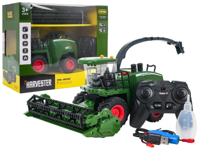 Zeleni R/c Kombajn 1