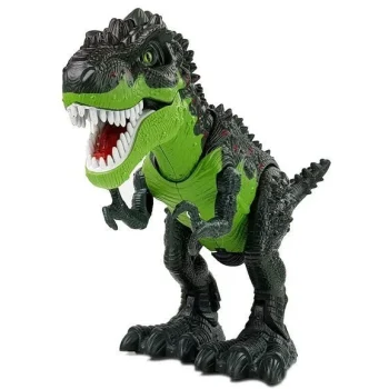 Zeleni Dinosaur Na Baterije Jaja, Para I Svjetlo 3