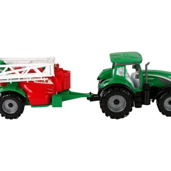 Zeleni Poljoprivredni Traktor S Crveno Zelenim Frikativnim Pogonom Prskalice 5
