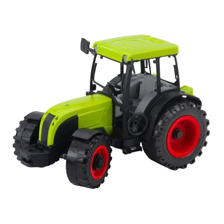 Zeleni Poljoprivredni Traktor S Prikolicom Za Trupce 47 Cm 3