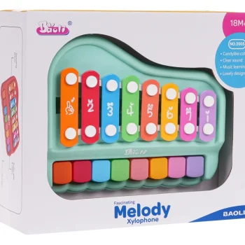 Zeleni Set Klavir I Metalofon 18 Mj.+ 6