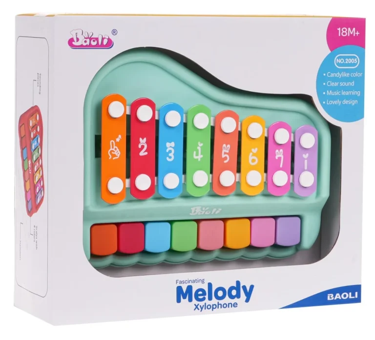 Zeleni Set Klavir I Metalofon 18 Mj.+ 6