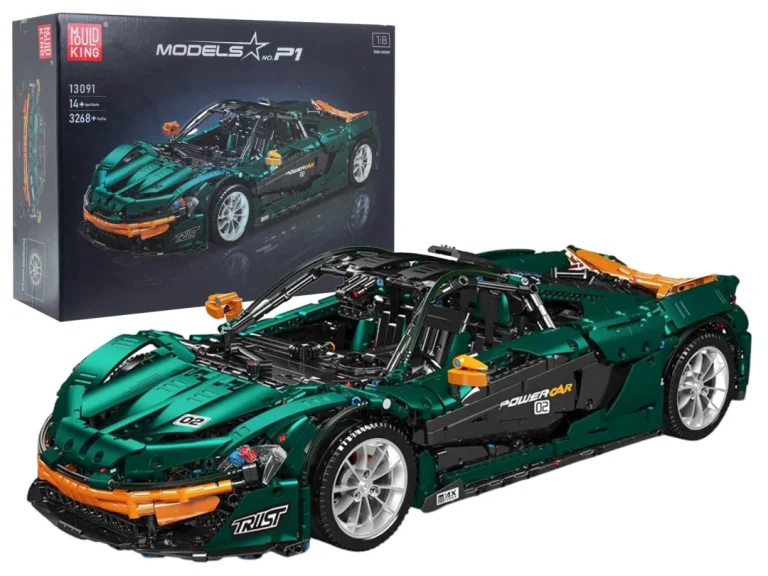Zeleni Set Sportskog Automobila, 3268 Dijelova 1