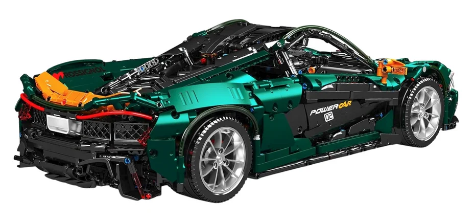 Zeleni Set Sportskog Automobila, 3268 Dijelova 3