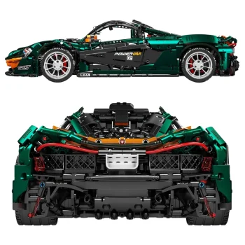 Zeleni Set Sportskog Automobila, 3268 Dijelova 5